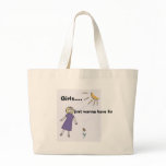 girlpurple, Girls...., just wanna have fun Canvas Bag