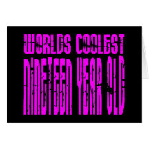 Girls 19th Birthdays Pink Worlds Coolest Nineteen Card