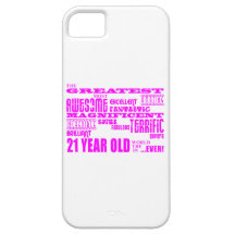 Girls 21st Birthdays : Pink Greatest 21 Year Old iPhone 5 Case