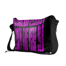 Girls 45 Birthdays Pink Worlds Coolest Forty Five Courier Bag