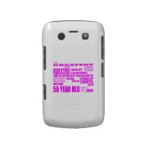 Girls 56th Birthdays Pink Greatest Fifty Six Blackberry Bold Case