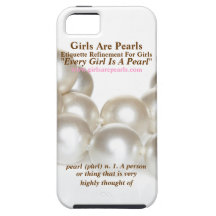 Girls Are Pearls Tough Case iPhone 5 Cover