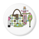 Girls Bags and Shoes One Magnet