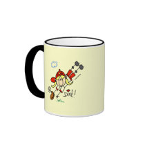 Girls Baseball Dive Tshirts and Gifts Mugs