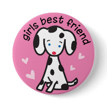 girls best friend buttons