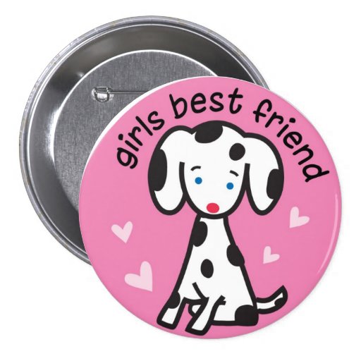 girls best friend buttons