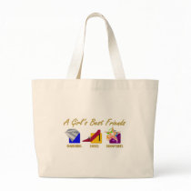 Girl's Best Friends Tote Bag