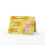 Girls Birthday Party Card