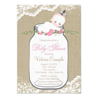 Rustic Baby Shower Invites 1 000 Rustic Baby Shower Invitation Templates Jar Baby Shower Invitation Template