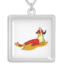 Girls can slide pendant