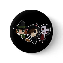 girls_dark pinback buttons
