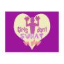 Girls Don't Sweat Post Card
