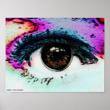 Girls eye view posters