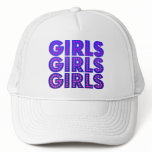 Girls Girls Girls Mesh Hat