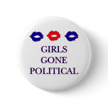 Girls Gone Political Logo Button