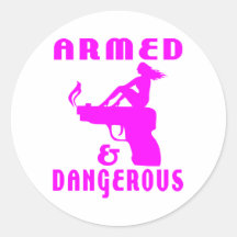 GIRLS & GUNS STICKERS