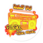 girls guys rap urban dance crunk hip-hop music sticker