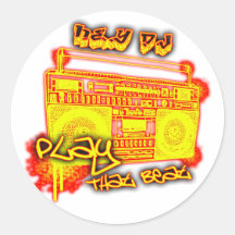 girls guys rap urban dance crunk hip-hop music sticker