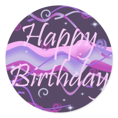 Girl's Happy Birthday Sticker by OLPamPam