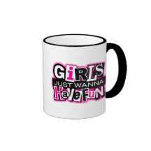 Girls Have Fun Coffee Mugs