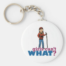 Girls Hiking Keychains