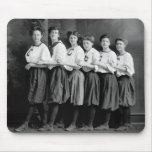 Girls in Bloomers, early 1900s Mousepads