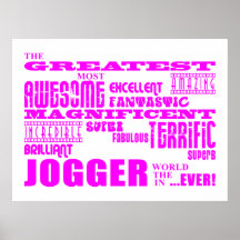 Girls Joggers : Pink Greatest Jogger Print