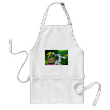 Girls Just Wanna Have Fun, Pink Girls Bicycle Aprons