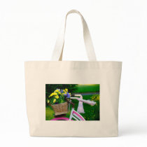 Girls Just Wanna Have Fun, Pink Girls Bicycle Bag