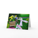 Girls Just Wanna Have Fun, Pink Girls Bicycle Cards