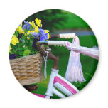 Girls Just Wanna Have Fun, Pink Girls Bicycle magnets