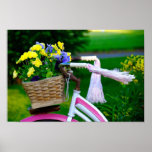 Girls Just Wanna Have Fun, Pink Girls Bicycle Posters