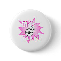 Girls Kick it Buttons