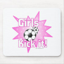 Girls Kick it Mousepad