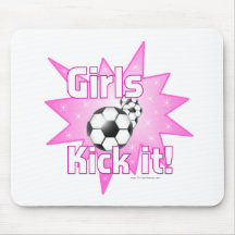 Girls Kick it Mousepad