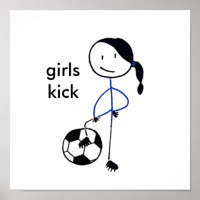 Girls Kick Posters by katetapley