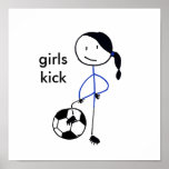 Girls Kick Posters