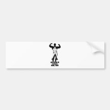 Girls like guns bumper sticker