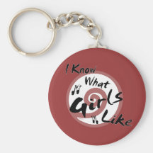 Girl's Like Keychain