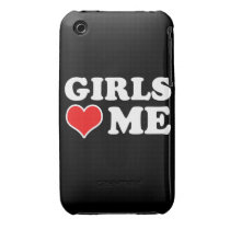 Girls Love Me Ipod Case-mate Cases
