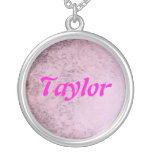 Girls Name Taylor Necklaces