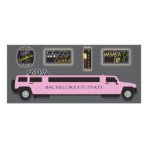 Girls Night Out Bachelorette Party Invitation