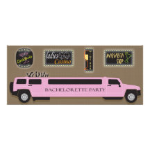 Girls Night Out Bachelorette Party Invitation