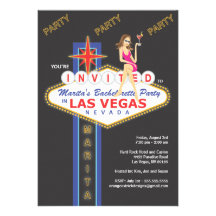 Girls Night Out Bachelorette Party Invitation
