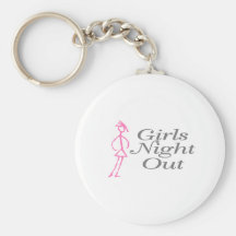 Girls Night Out (Girl) Key Chain