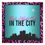 Girls night out in the city invitation
