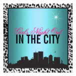 Girls night out in the city personalized invite