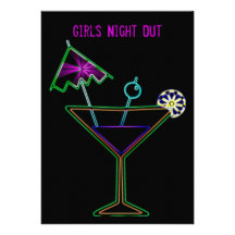 Girls Night Out Invitation