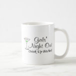 Girls Night Out Martini Coffee Mugs