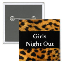 Girls Night Out Pinback Button